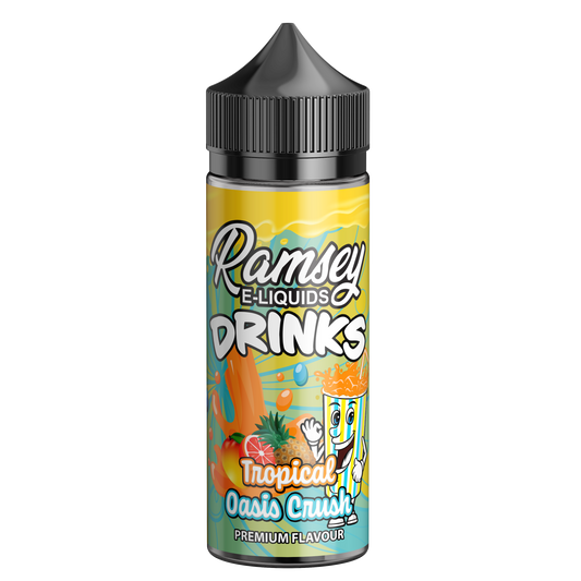 Ramsey E-Liquids Drinks Tropical Oasis Crush 100ml Shortfill