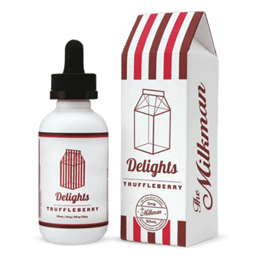 The Milkman Delights Truffleberry 50ml Shortfill 0mg E-liquid