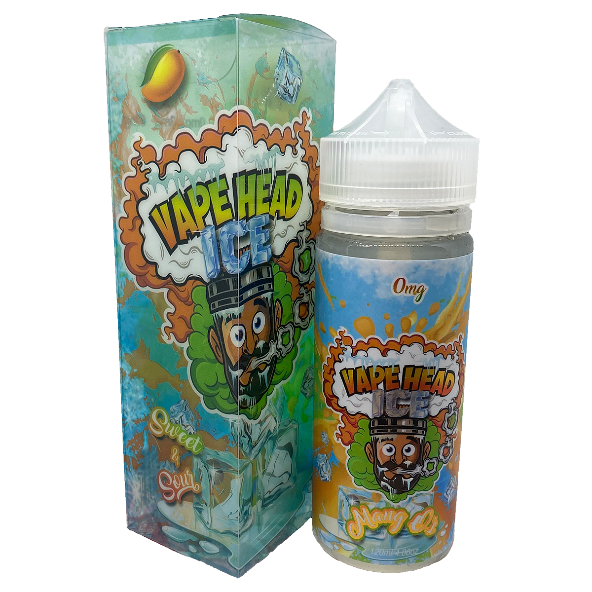 Vape Head Mang O's Ice 0mg 100ml E-Liquid