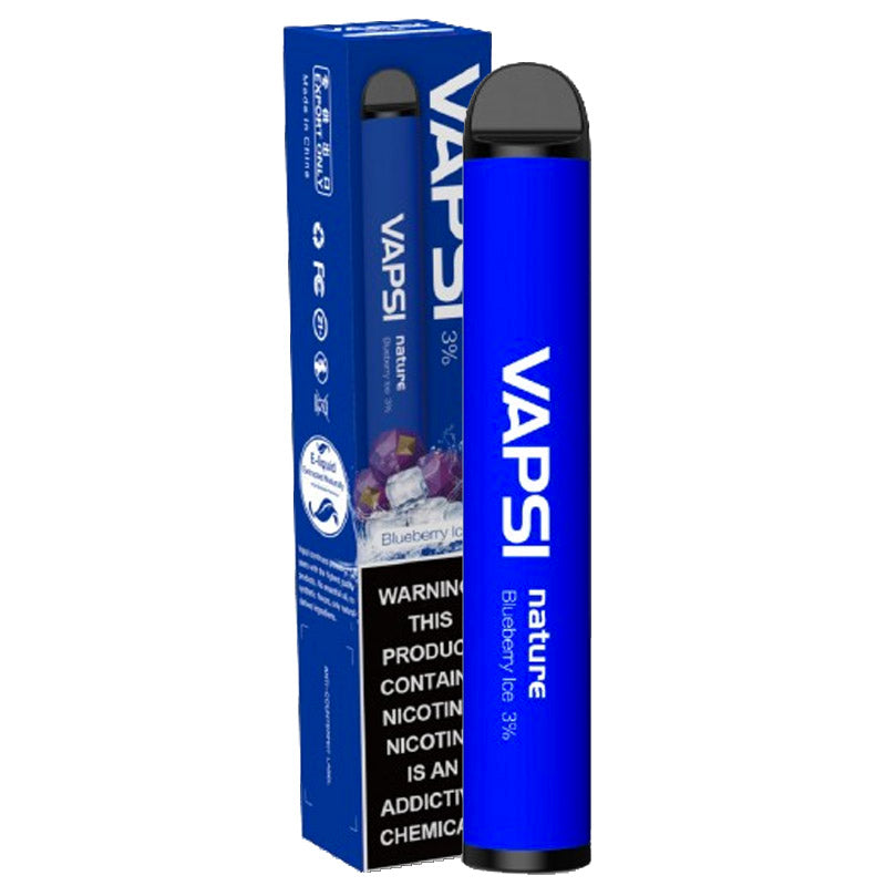 Vapsi Nature Blueberry Ice Disposable Vape