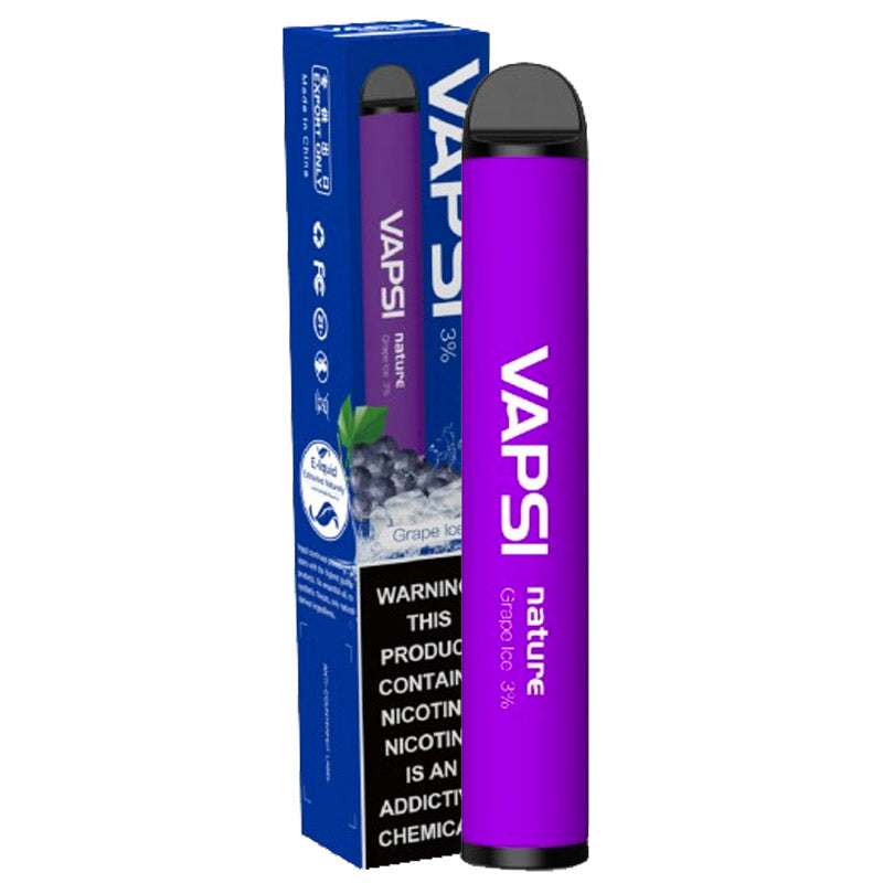 Vapsi Nature Grape Disposable Vape