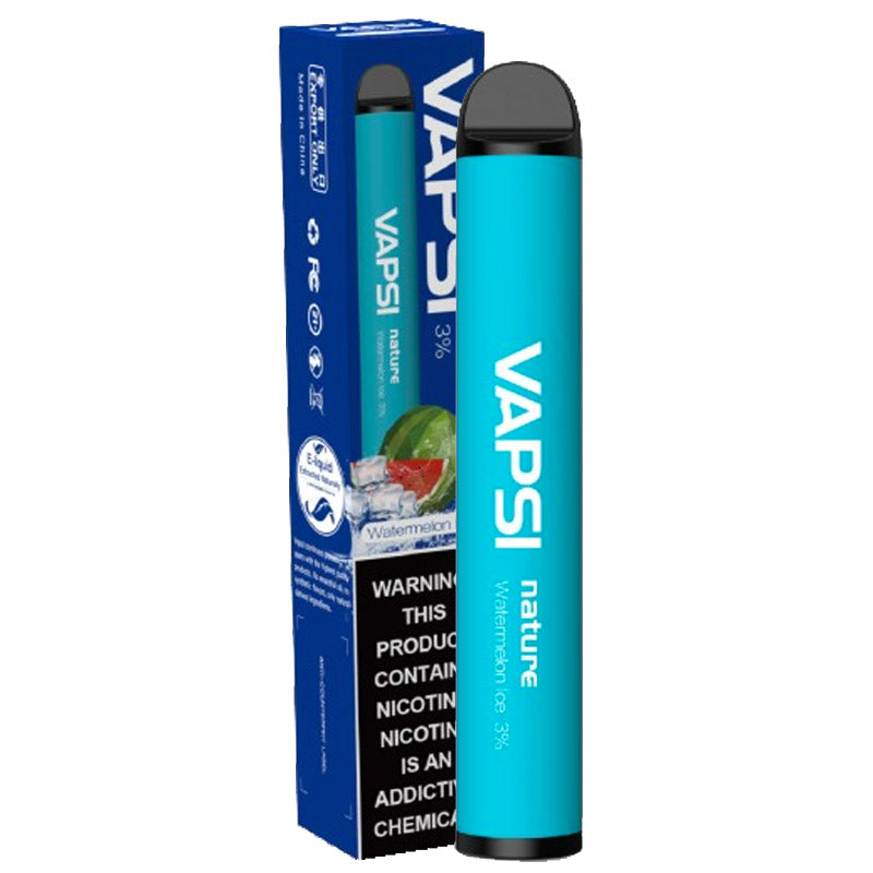 Vapsi Nature Watermelon Ice Disposable Vape