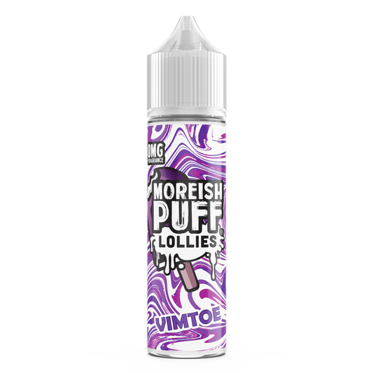 Moreish Puff Lollies Vimtoe 0mg 50ml Shortfill E-Liquid