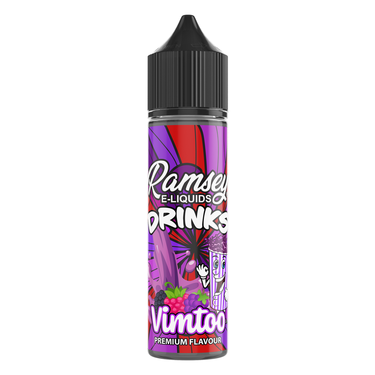 Ramsey E-Liquids Drinks: Vimtoo 0mg 50ml Shortfill E-Liquid