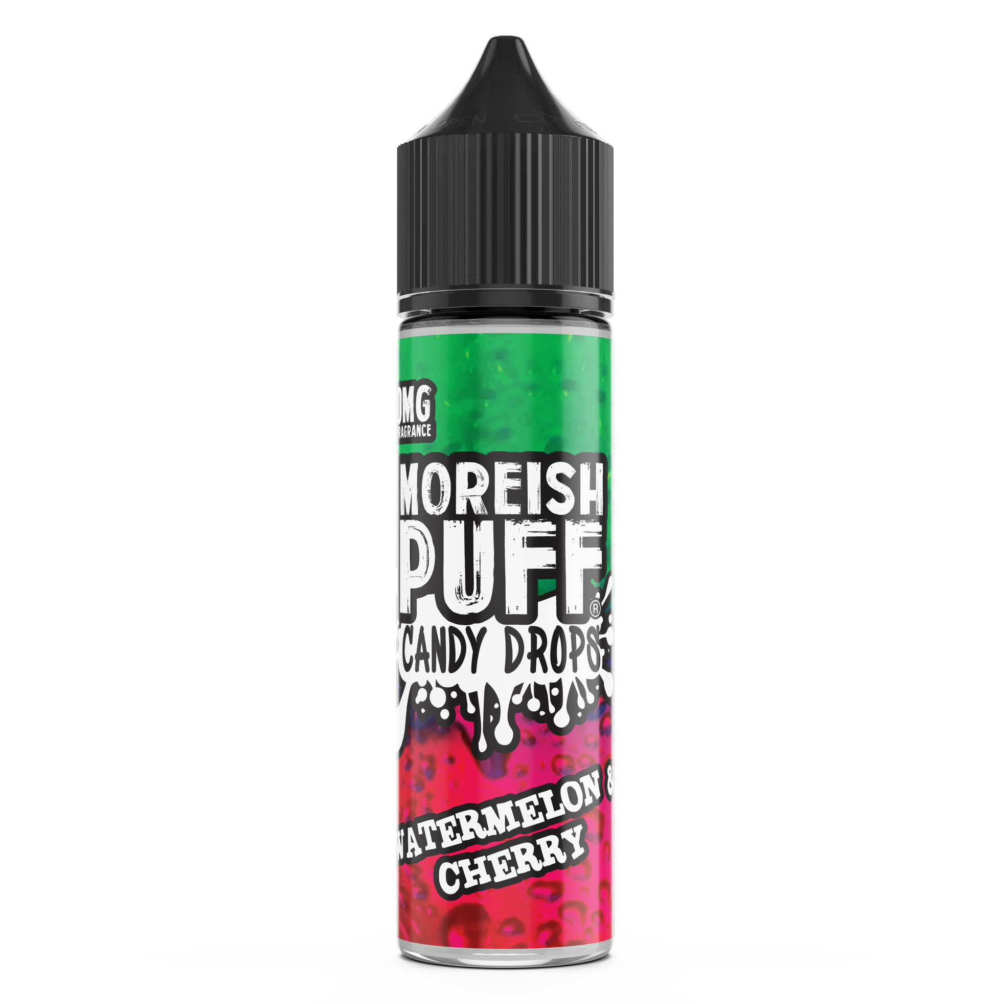 Watermelon & Cherry Candy Drops E-Liquid by Moreish Puff 50ml Shortfill