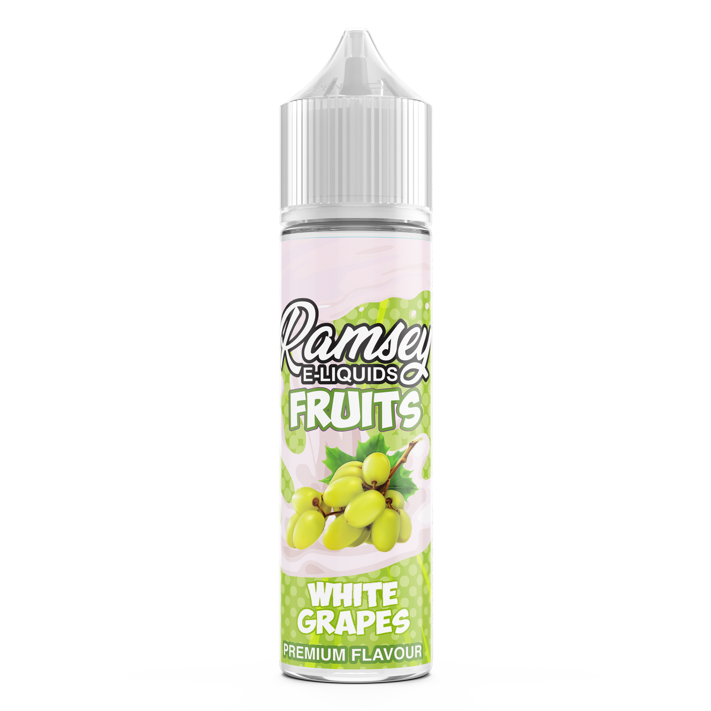 Ramsey E-Liquids Fruits: White Grapes ﻿ 0mg 50ml Shortfill E-Liquid