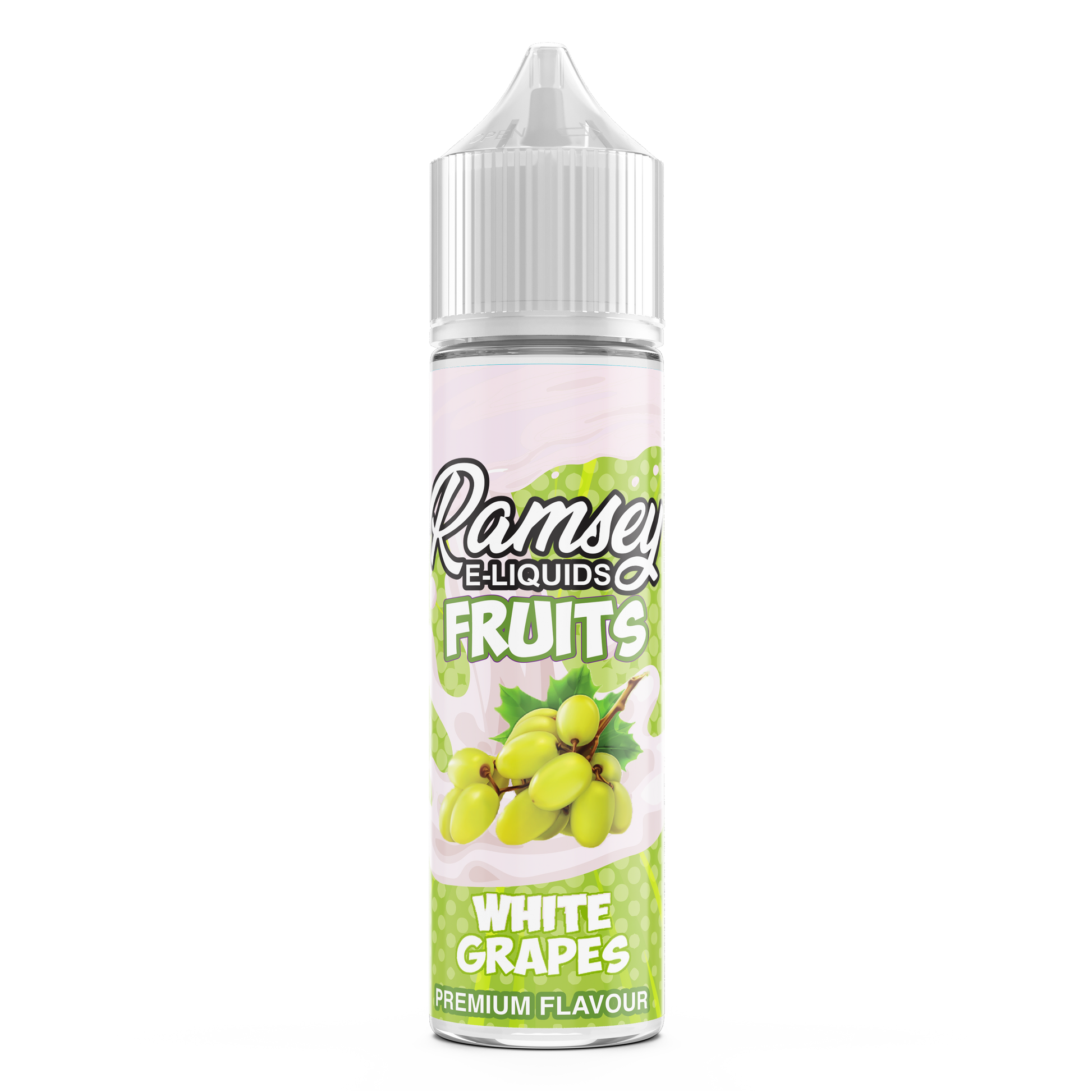 Ramsey E-Liquids Fruits: White Grapes ﻿ 0mg 50ml Shortfill E-Liquid