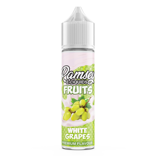 Ramsey E-Liquids Fruits: White Grapes ﻿ 0mg 50ml Shortfill E-Liquid