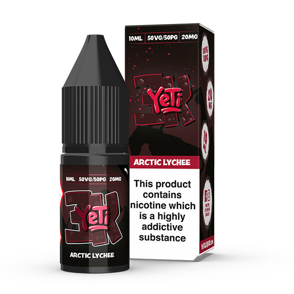 Arctic Lychee Nic Salt by Yeti - Nic Salts UK