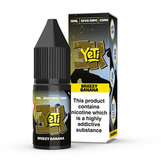 Breezy Banana Nic Salt by Yeti - Nic Salts UK