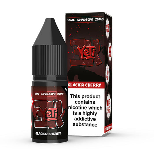 Glacier Cherry Nic Salt by Yeti - Nic Salts UK