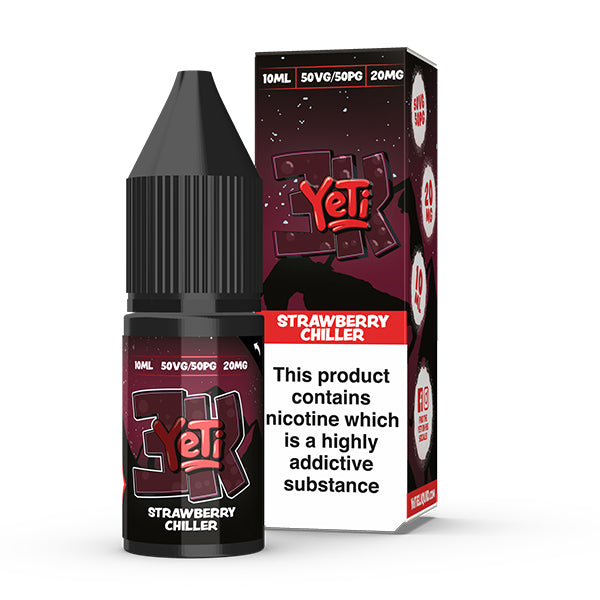 Strawberry Chiller Nic Salt by Yeti - Nic Salts UK