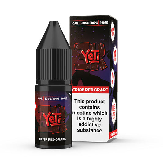 Crisp Red Grape Nic Salt by Yeti - Nic Salts UK