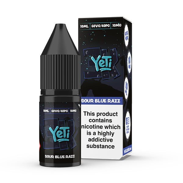 Sour Blue Razz Nic Salt by Yeti - Nic Salts UK