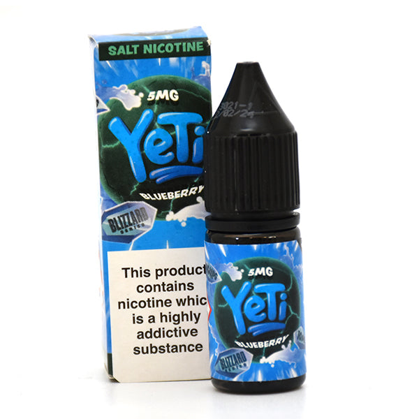 Blizzard Blueberry Nic Salt by Yeti - Nic Salts UK