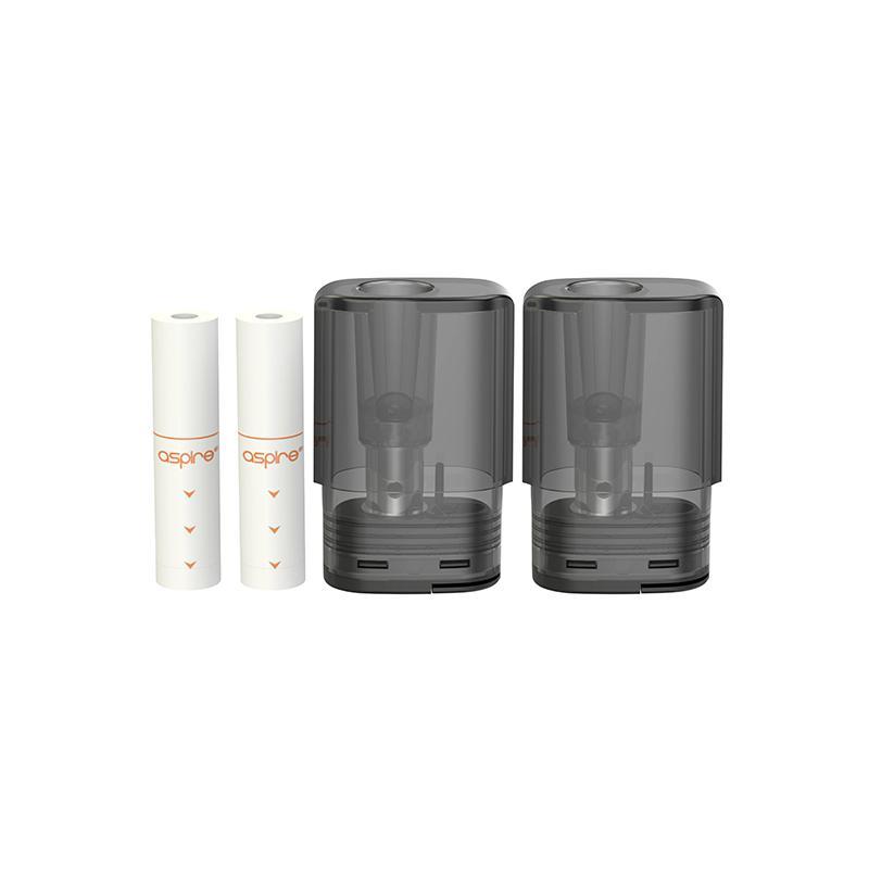 Aspire Vilter Replacement Pod 1.0ohm 2pcs - Vape Pod System Kits UK