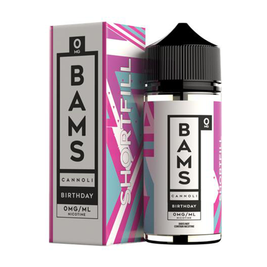 Bams Birthday Cannoli 100ml Shortfill