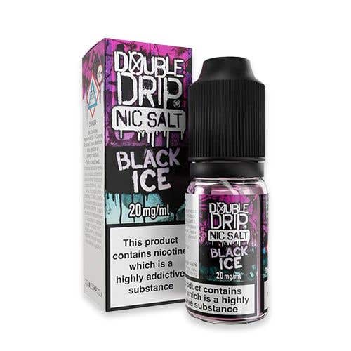 Black Ice Nic Salt by Double Drip - Nic Salts UK