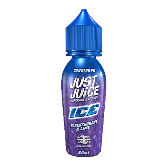 Just Juice Ice Blackcurrant & Lime 50ml Shortfill 0mg