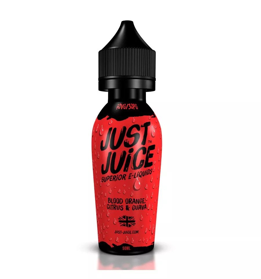 Blood Orange, Citrus & Guava E-liquid by Just Juice 50ml Shortfill