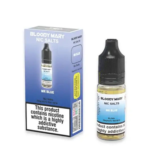 Mr. Blue Nic Salt by Bloody Mary - Nic Salts UK