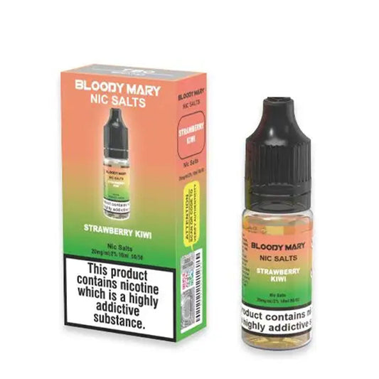 Strawberry Kiwi Nic Salt by Bloody Mary - Nic Salts UK