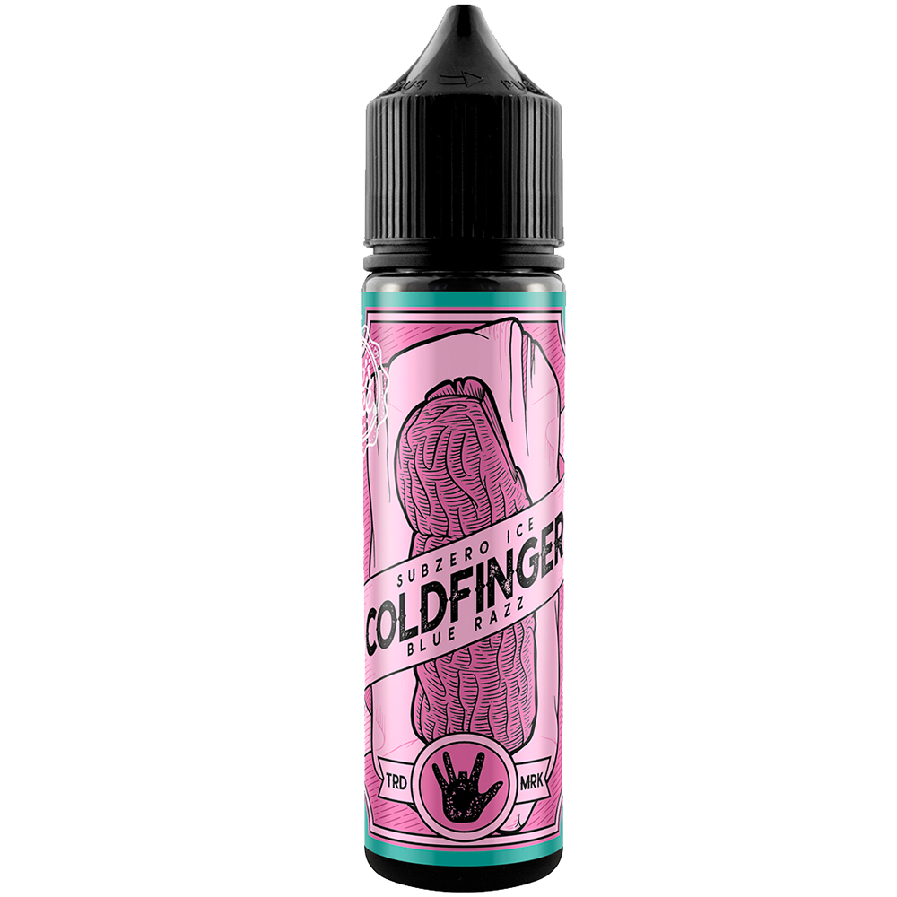 Cold Finger Blue Razz E-Liquid by Joe's Juice 50ml Shortfill