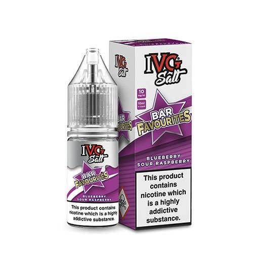 Blueberry Sour Raspberry Nic Salt by IVG - Nic Salts UK