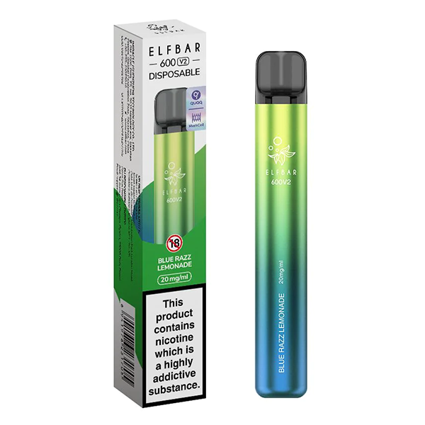 Elf Bar 600 V2 Disposable Vape Device 20mg