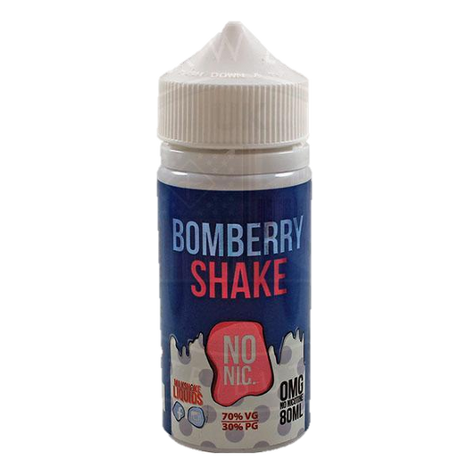 Milkshake E-liquids Bomberry Shake 0mg 80ml Shortfill E-Liquid