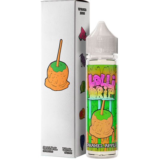 My Vapery Caramel Apple E-Liquid by Lollidrip 50ml Shortfill