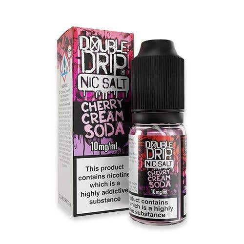 Cherry Cream Soda Nic Salt by Double Drip - Nic Salts UK