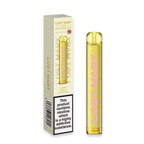 Lost Mary AM600 Disposable Vape Device-Cherry Peach Lemonade