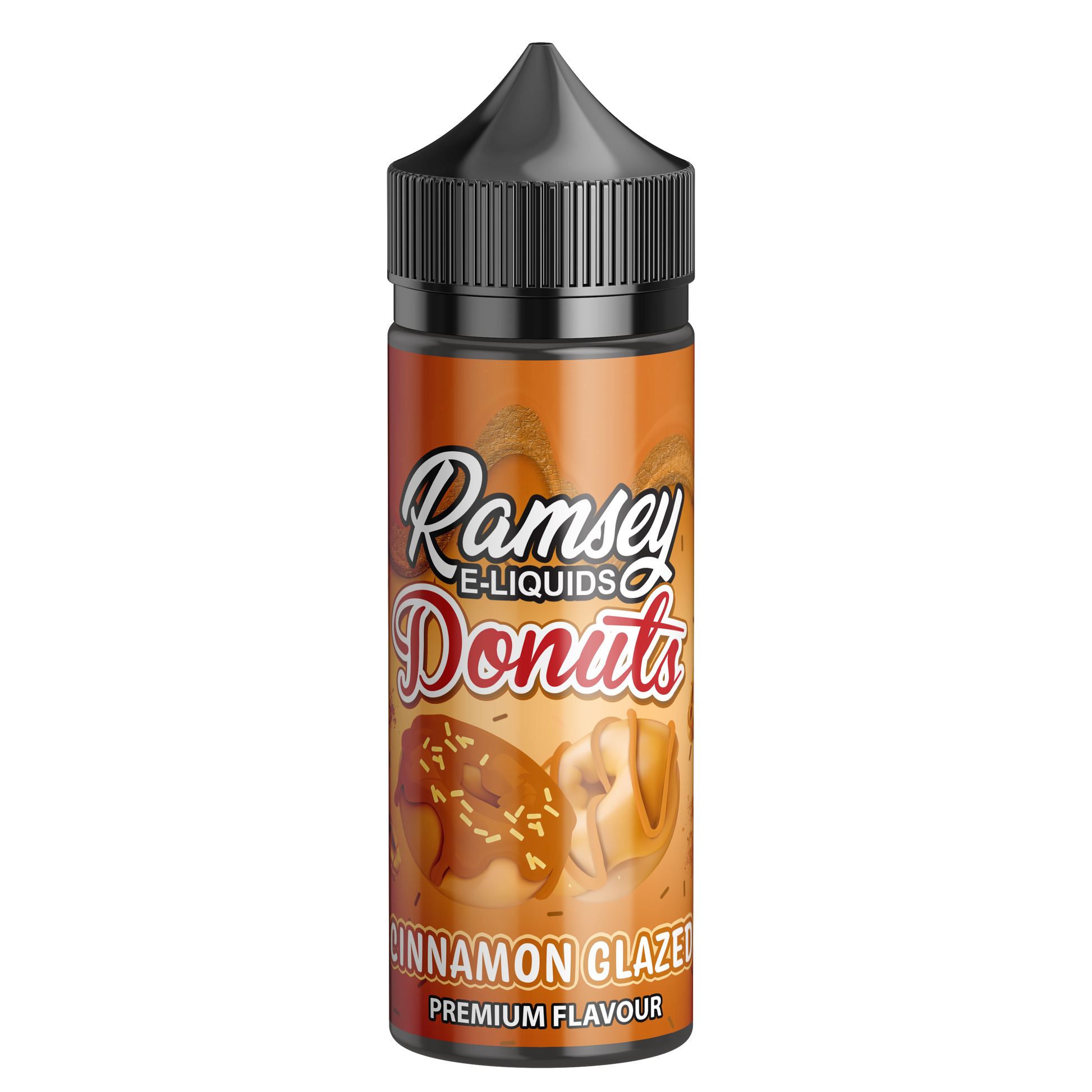 Ramsey E-Liquids Donuts Cinnamon Glazed 100ml Shortfill