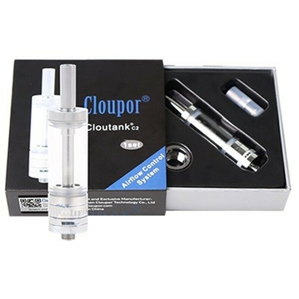 Cloupor Cloutank C2 Vape Tank-Silver