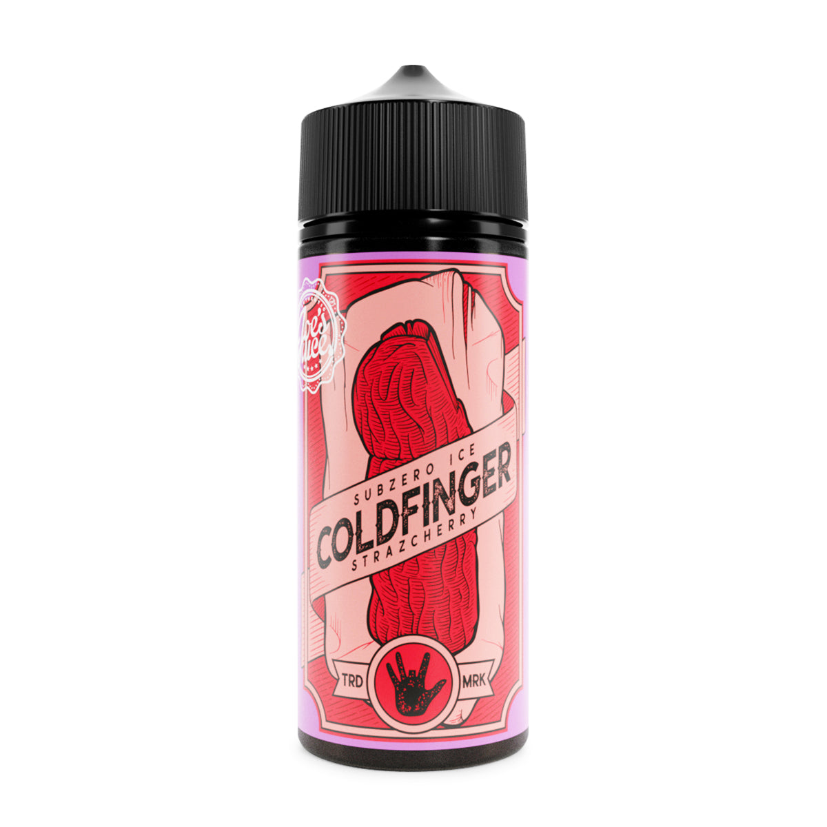 Joe's Juice Cold Finger Strazcherry 0mg 100ml Shortfill E-Liquid