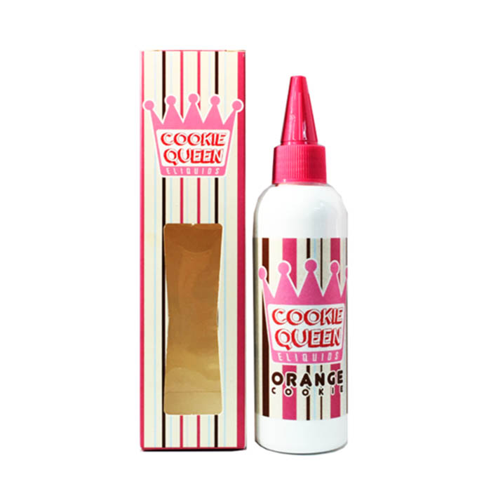 Orange Cookie By Cookie Queen E-Liquids 0mg 80ml Shortfill - Dated Mar/20