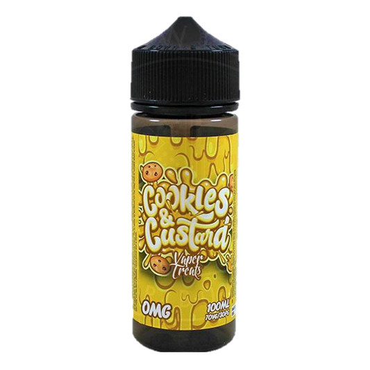 Cookies and Custard E-liquid by Vaper Treats 100ml Shortfill