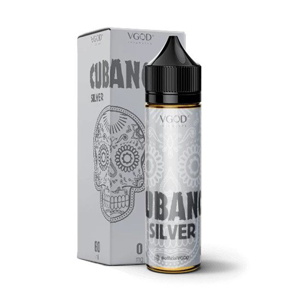 Cubano Silver E-Liquid by VGod 50ml Shortfill