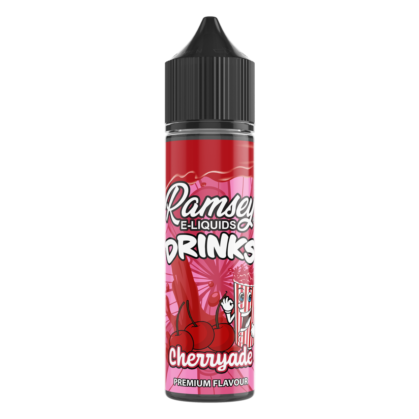 Ramsey E-Liquids Drinks Cherryade 50ml Shortfill