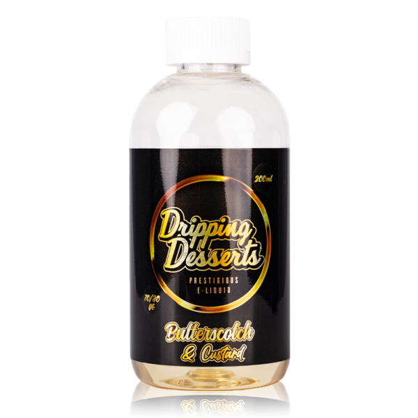 Butterscotch & Custard  E-Liquid by Dripping Desserts - Shortfills UK