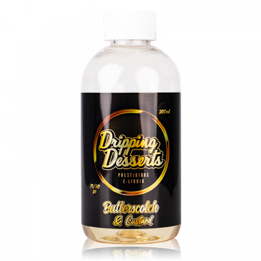 Butterscotch & Custard  E-Liquid by Dripping Desserts - Shortfills UK