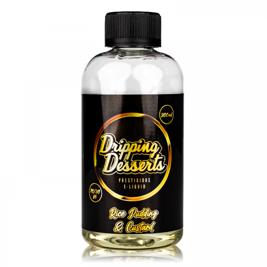 Dripping Desserts Rice Pudding & Custard 0mg 200ml Shortfill E-Liquid