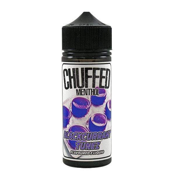 Chuffed Menthol: Blackcurrant Tunez 0mg 100ml Shortfill E-Liquid