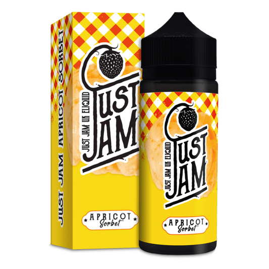 Just Jam Apricot Sorbet 0mg 100ml Shortfill E-Liquid