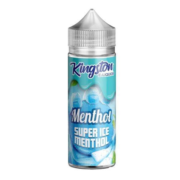 Kingston Menthol: Super Ice Menthol 0mg 100ml Shortfill E-Liquid