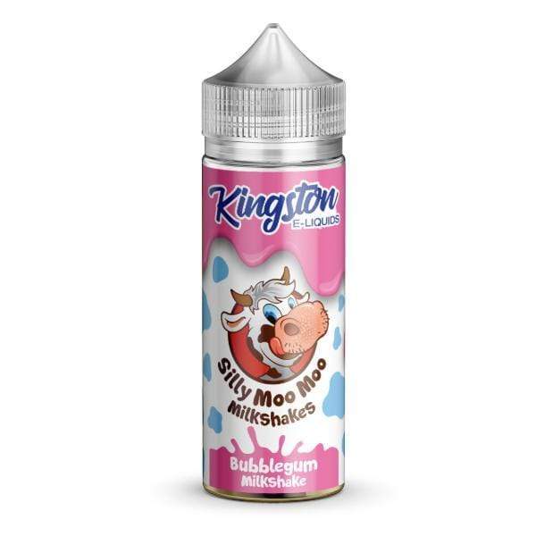 Kingston Silly Moo Moo Milkshake E-Liquid - Bubblegum 0mg Shortfill - 100ml