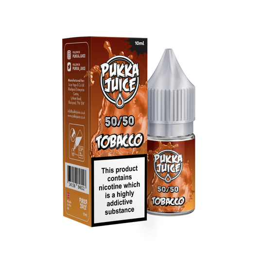 Tobacco E-Liquid by Pukka Juice 10ml-3mg