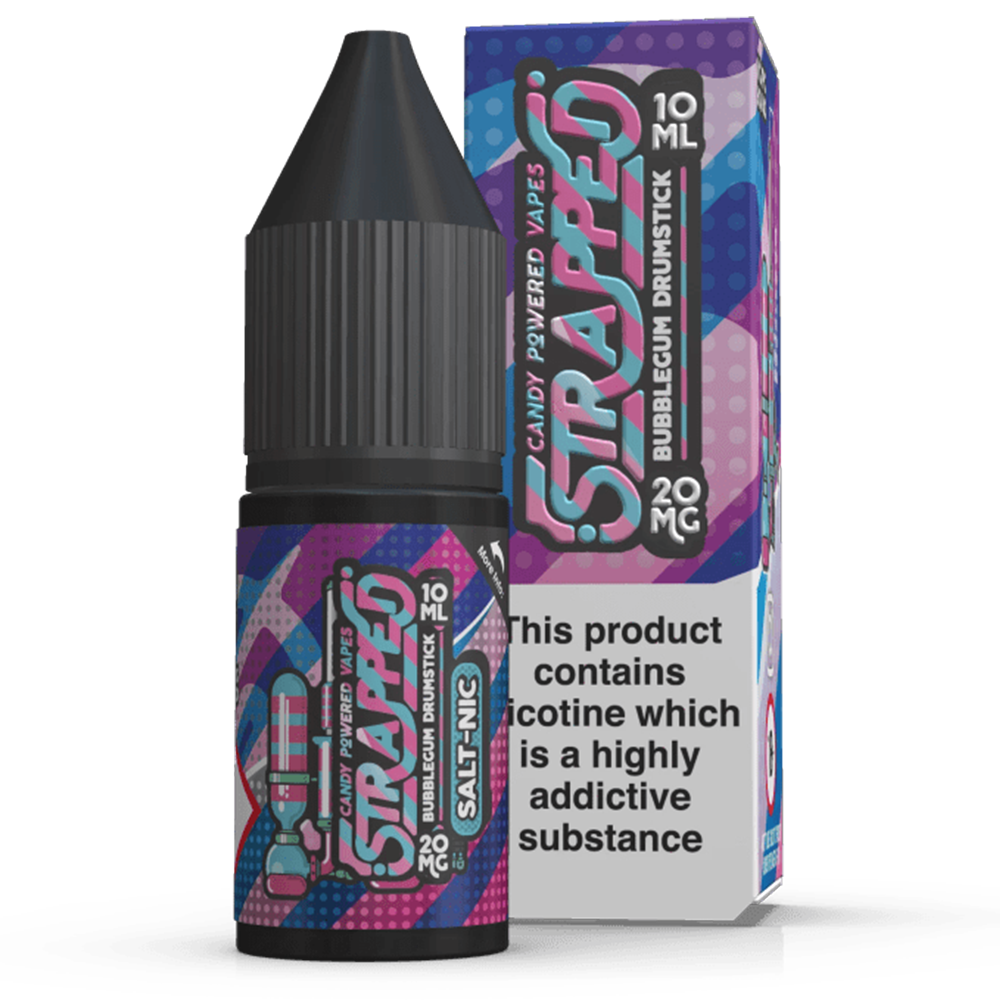 Bubblegum Drumstick Nic Salt by Strapped 10ml-10mg