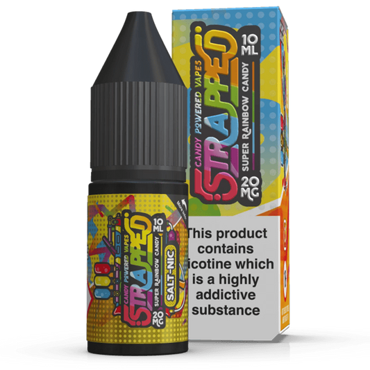 Super Rainbow Candy Nic Salt by Strapped 10ml-10mg